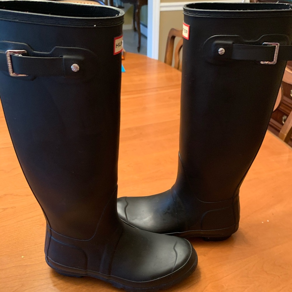 Black Original Tall Hunter Boots